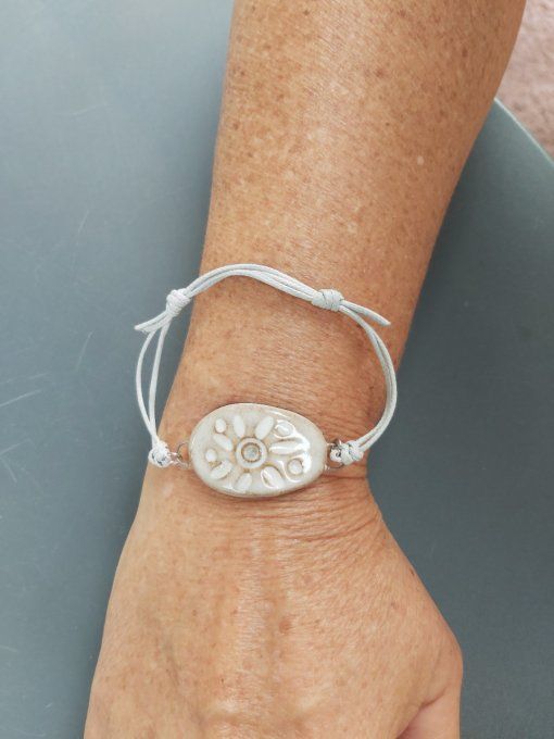 Bracelet céramique soleil