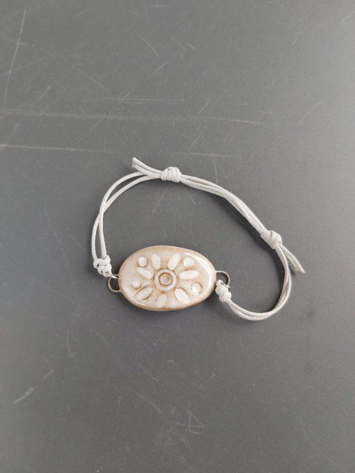 Bracelet céramique soleil