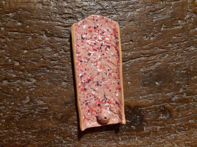 Porte-encens rose moucheté