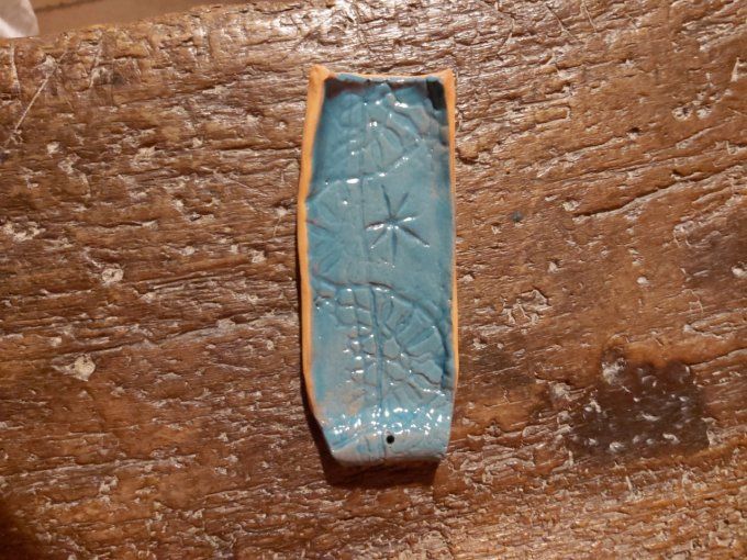 Porte-encens vert turquoise