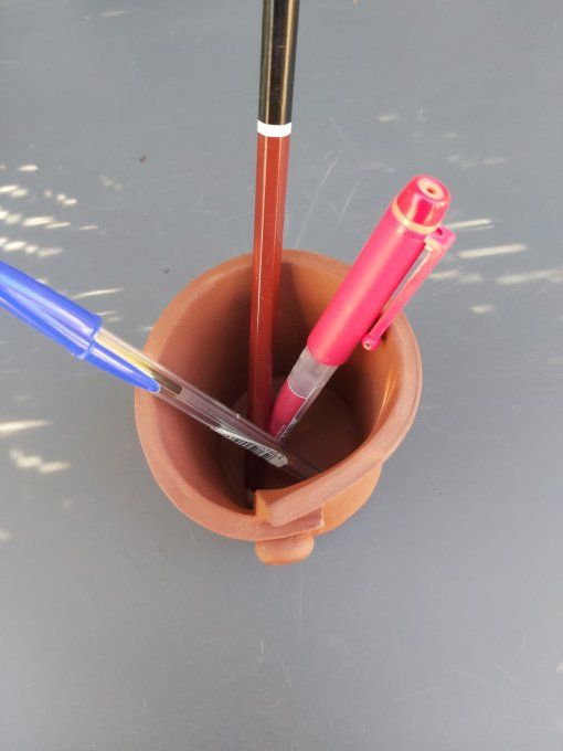 Pot à crayon naturel