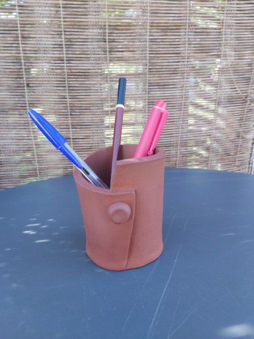 Pot à crayon naturel