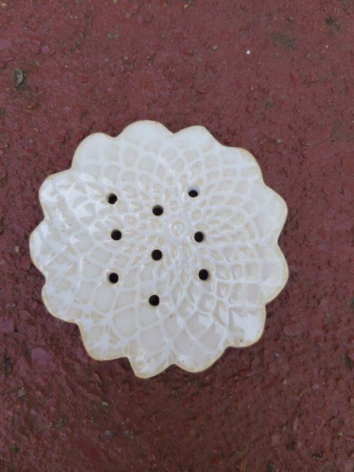 Support de fleurs Blanc